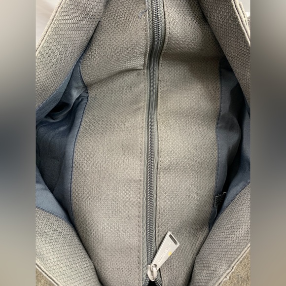 Lassig Green Label Gray Nylon Canvas Large Crossbody Diaper Bag kt052016 - Picture 10 of 12